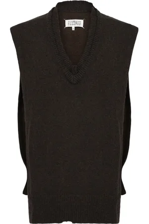 Maison Margiela Layered V-neck vest