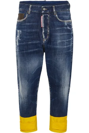 Dsquared2 Stonewashed slim-cut jeans