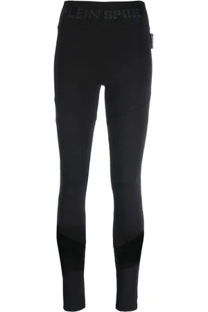 Philipp Plein Logo-waistband leggings