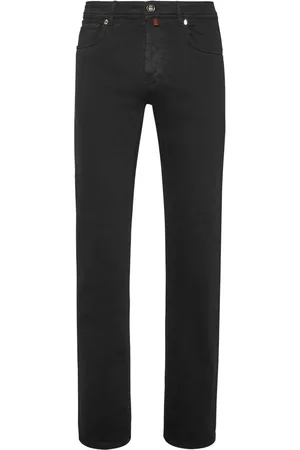 BILLIONAIRE Low-rise straight-leg jeans