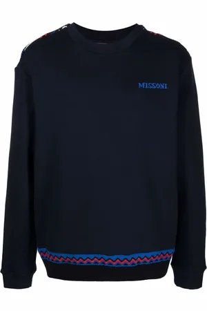 Missoni Zig-zag detail logo sweatshirt