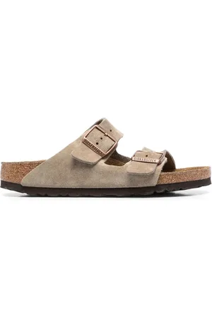 Birkenstock Arizona suede slip-on sandals