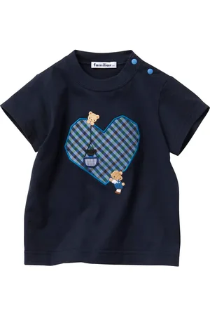 Familiar Appliqu??-detail cotton T-shirt
