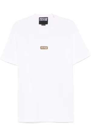 VERSACE Logo-plaque T-shirt
