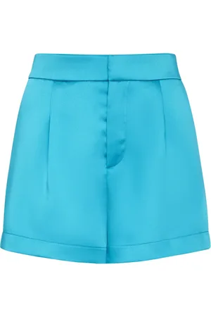 Philipp Plein Logo-plaque satin shorts