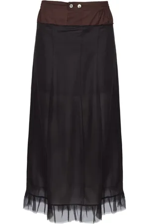 Maison Margiela Tulle midi skirt