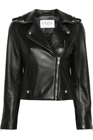 Claudie Pierlot Leather biker jacket