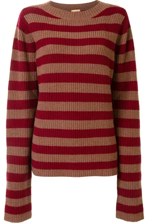 LHD Horizontal stripe knit jumper