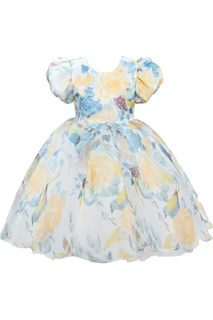 Tulleen Chablis floral-print dress