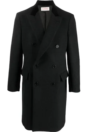 Fursac Double-breasted wool coat