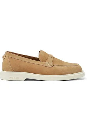 VERSACE Giuliano suede loafers