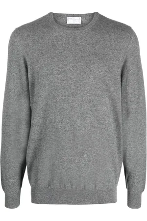 FEDELI Crew-neck cashmere jumper