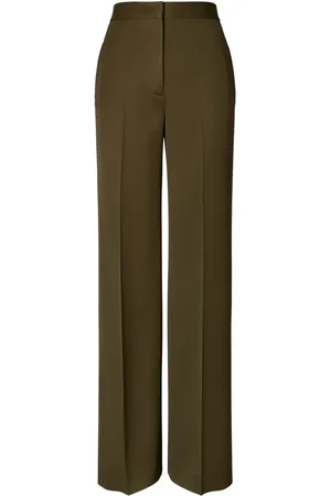 Tory Burch Pressed-crease tailored trousers