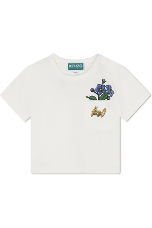 Kenzo Floral-print organic cotton T-shirt