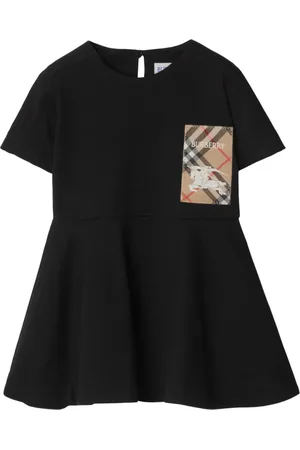 Burberry Logo-tag cotton dress