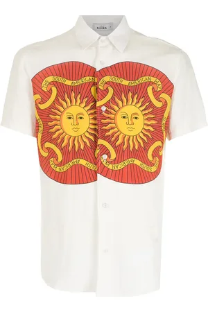 AMIR SLAMA Print Sol short sleeves shirt