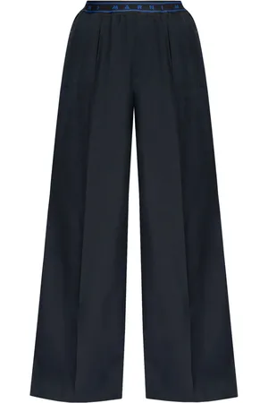 Marni Wide-leg virgin wool trousers