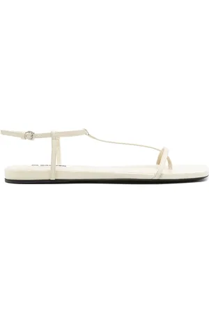 Jil Sander Square-toe thong sandals