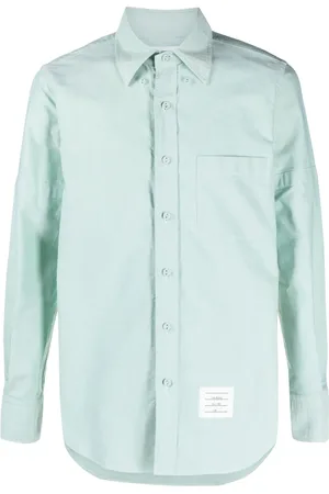 Thom Browne Armband-embellished cotton shirt