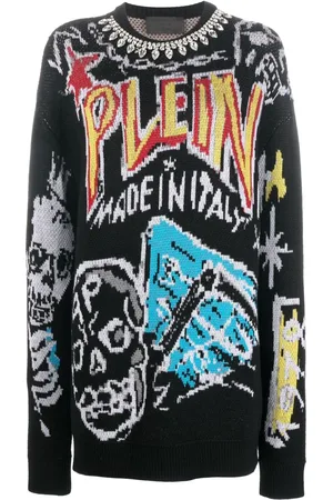 Philipp Plein Grafitti-print sweatshirt