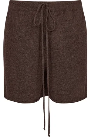 Maison Margiela Four-stitch logo track shorts