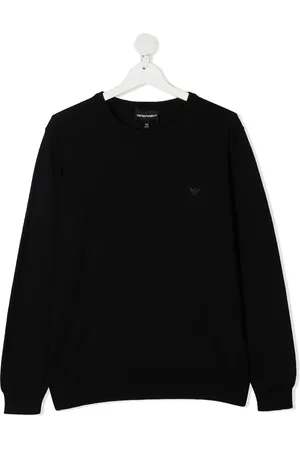 Emporio Armani Embroidered logo jumper