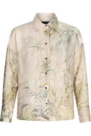 Liu Jo Tropical-print shirt