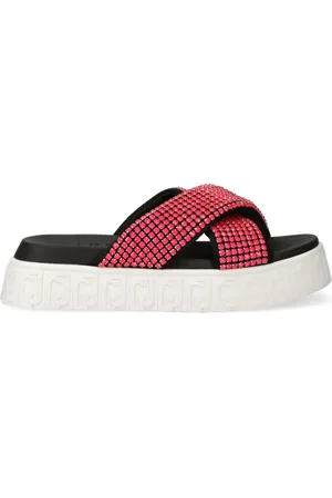 Liu Jo Crystal-embellished slides