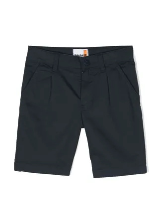 Timberland Logo-appliqu?? gabardine shorts