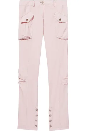 Puccini Toile cotton-silk blend cargo trousers