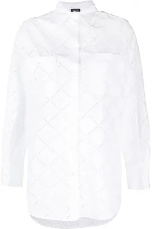 Kiton Perforated long-sleeved shirt