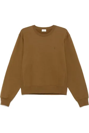 Saint Laurent Logo-embroidered sweatshirt
