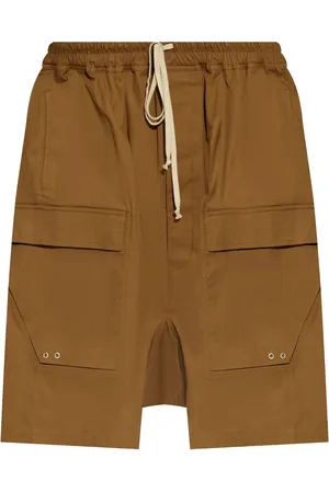 Rick Owens Drawstring-fastening cargo shorts