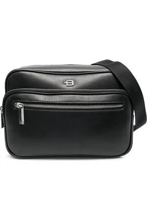 BALDININI Logo-plaque leather belt bag