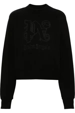 Palm Angels Monogram Statement cotton sweatshirt