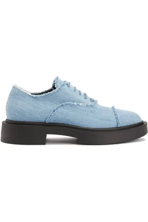 Giuseppe Zanotti Adric denim lace-up shoes