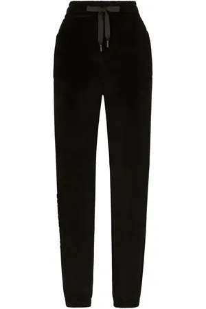 Dolce & Gabbana Logo-embroidered drawstring track pants