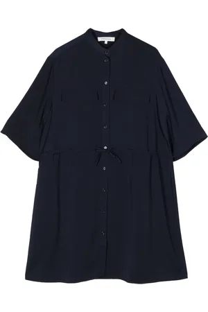 Maison Kitsuné Short-sleeve button-up minidress