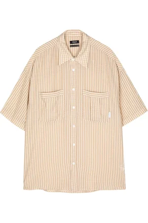 FIVE CM Striped short-sleeve shirt