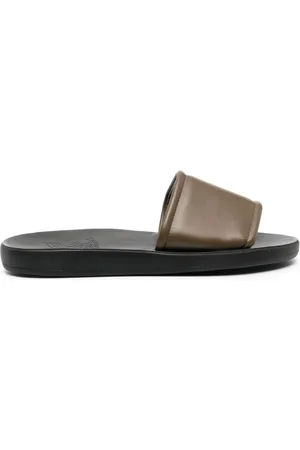 Ancient Greek Sandals Ageos leather slides