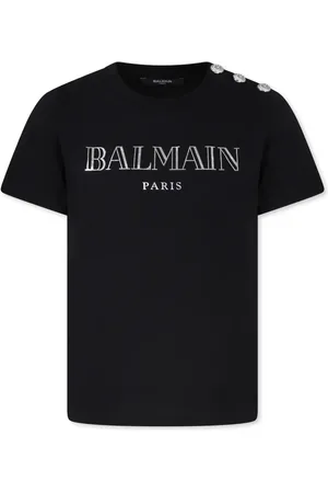 Balmain Logo-print organic-cotton T-shirt
