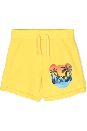 Moschino Beach-print track shorts