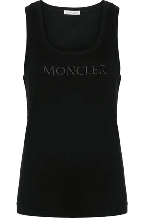 Moncler Logo-embroidered tank top