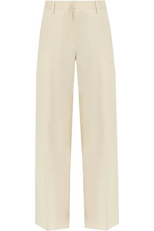 Helmut Lang Pleated wide-leg trousers