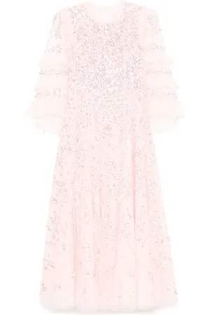 Needle & Thread Floral lace gown