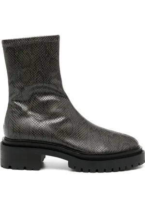 SENSO Peyton III 50mm snakeskin-effect boots