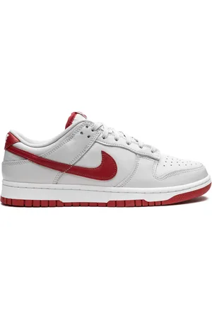 Nike Dunk Low ???Vast Grey/Varsity Red??? sneakers