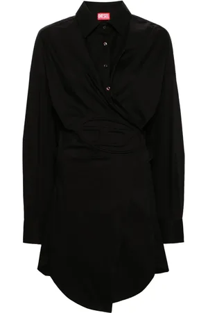 Diesel D-Sizen-N1 poplin shirt dress