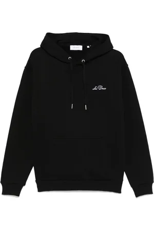 Les Deux Logo-embroidered hoodie