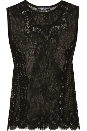 Dolce & Gabbana Lace knitted top